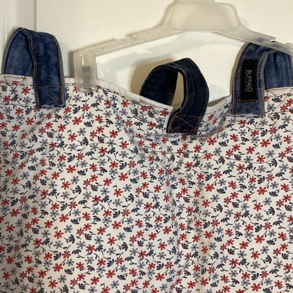 Denim Hanging Wall Organizer With Pockets Makeup Tools Bathroom Kitchen Storage - Picture 8 of 9